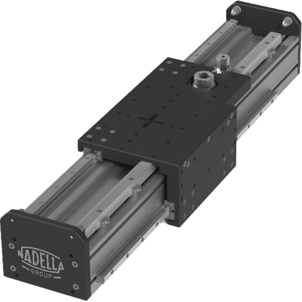 Rack and pinion driven linear axes ® NADELLA
