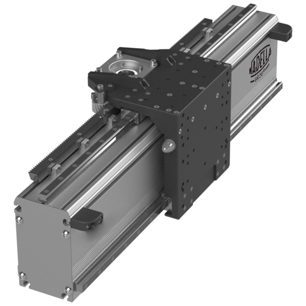 Rack and pinion driven linear axes ® NADELLA