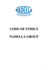 Code of Ethics